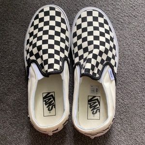 Checkered Vans